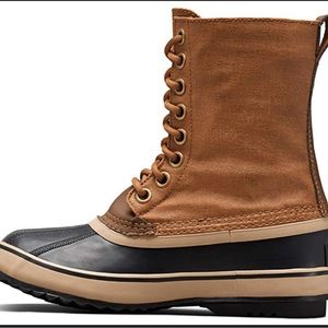 Sorel WaterProof Duck RainBoots Khaki & Navy